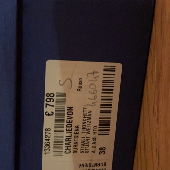 Stuart Weitzman Charlie Knee High Boots 38 1/2 - Picture 9 of 11